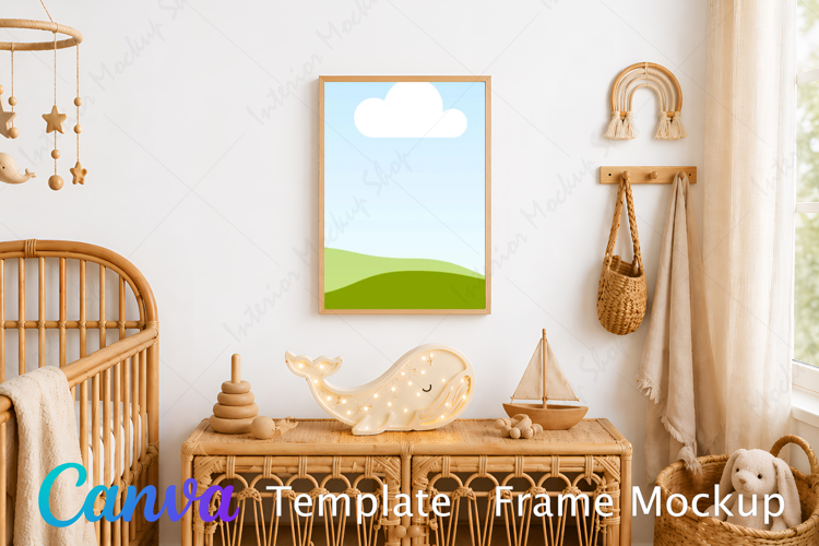 Canva Template | Frame Mockup