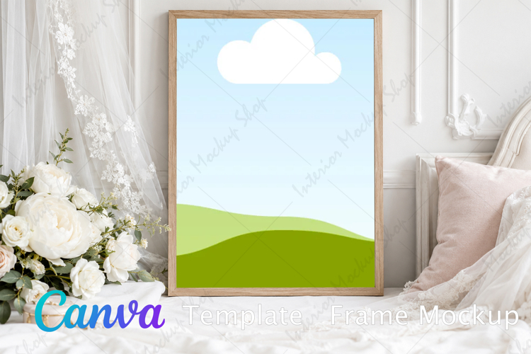 Canva Template | Frame Mockup