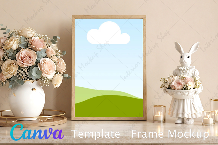 Canva Template | Frame Mockup