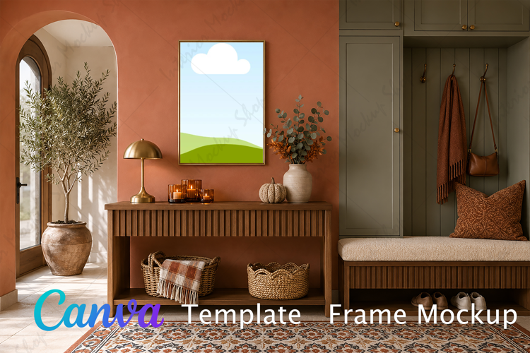 Canva Template | Frame Mockup