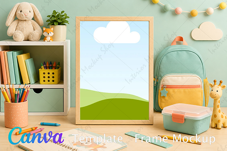 Canva Template | Frame Mockup