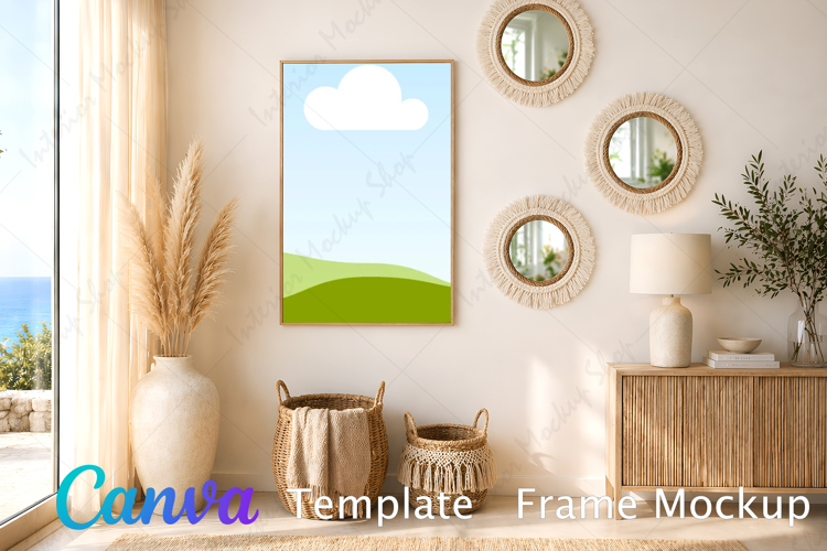 Canva Template | Frame Mockup