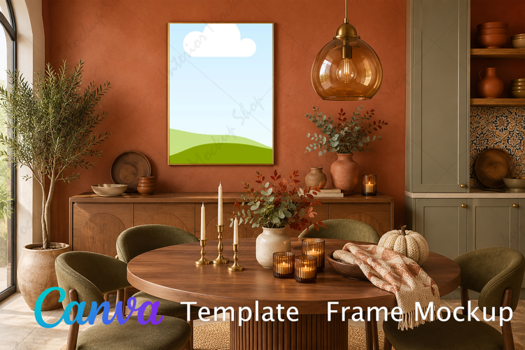 Canva Template | Frame Mockup