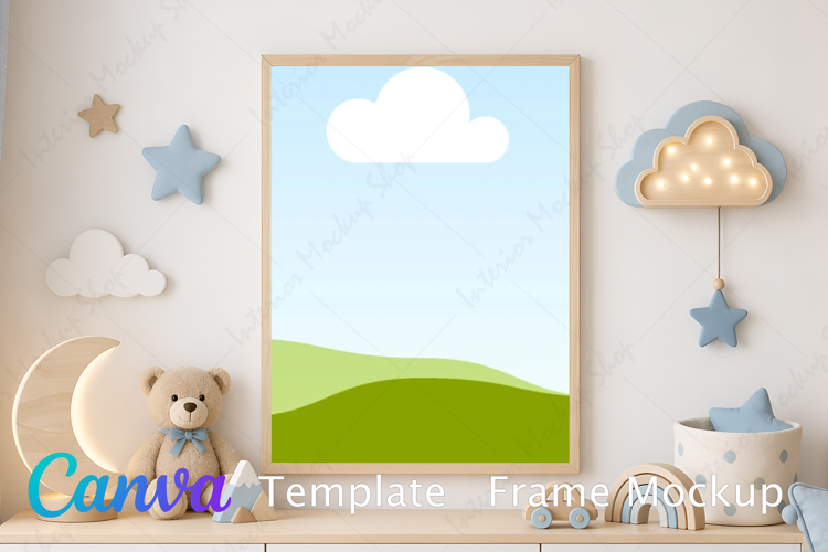 Canva Template | Frame Mockup example image 1