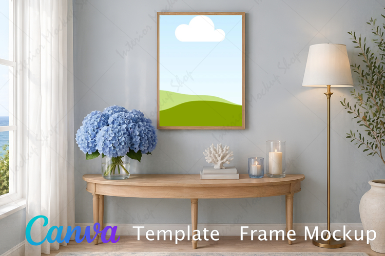 Canva Template | Frame Mockup