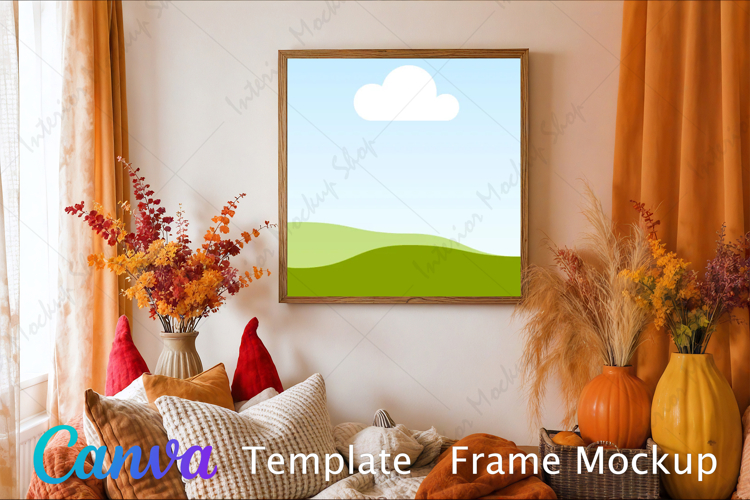 Canva Template | Frame Mockup