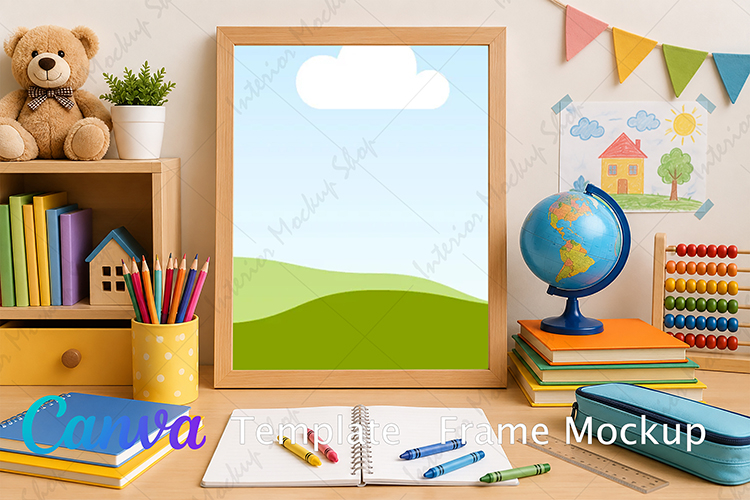 Canva Template | Frame Mockup