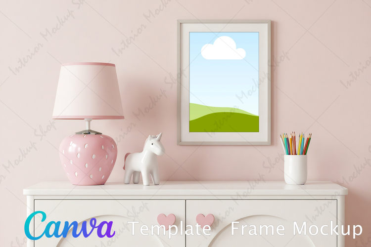 Canva Template | Frame Mockup