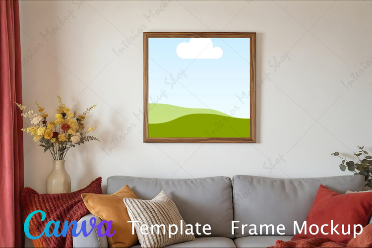 Canva Template | Frame Mockup