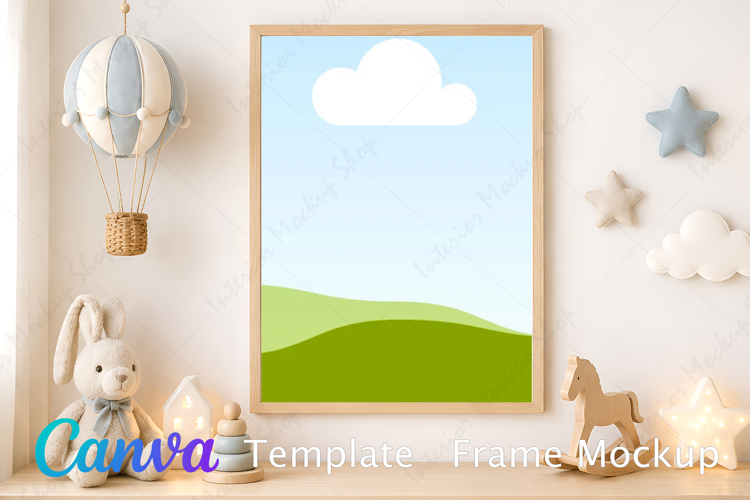 Canva Template | Frame Mockup
