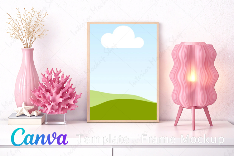 Canva Template | Frame Mockup