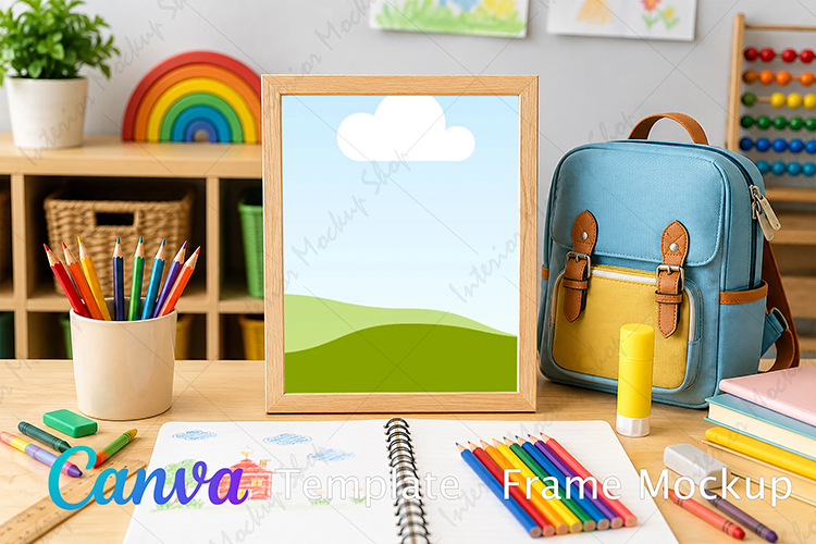 Canva Template | Frame Mockup
