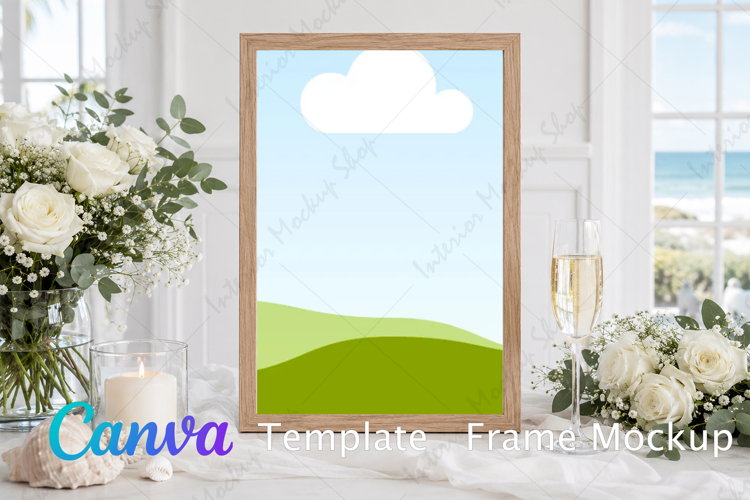 Canva Template | Frame Mockup
