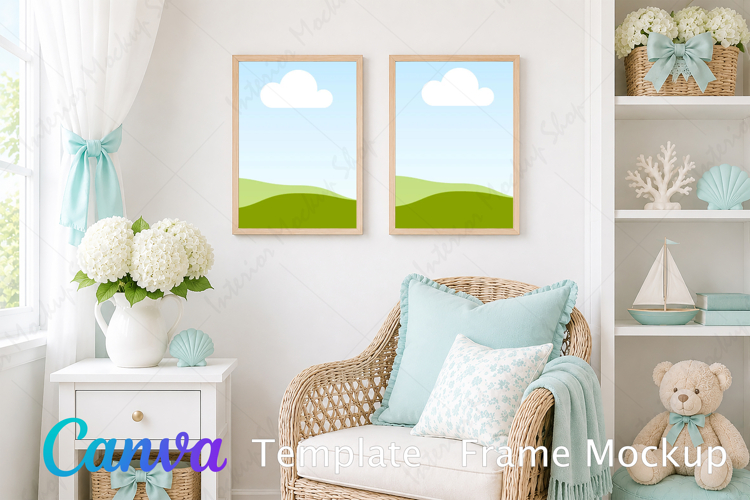 Canva Template | Frame Mockup