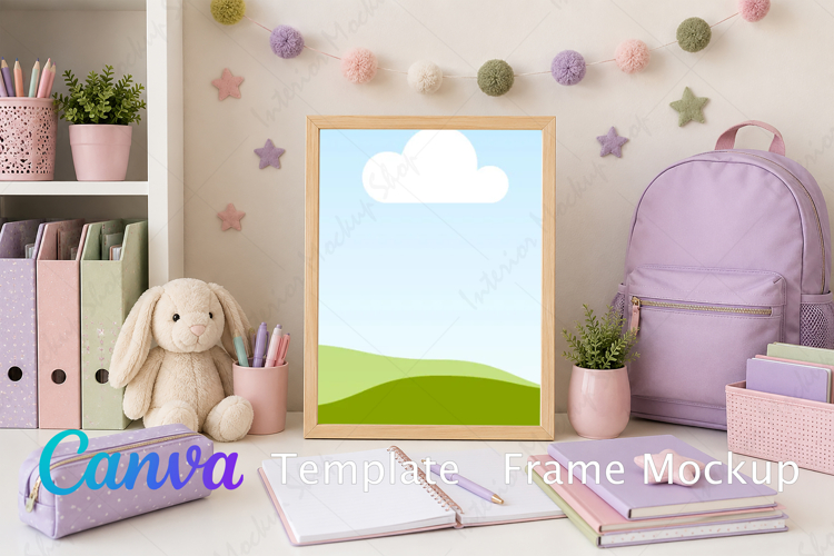 Canva Template | Frame Mockup