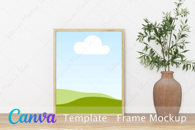 Canva Template | Frame Mockup