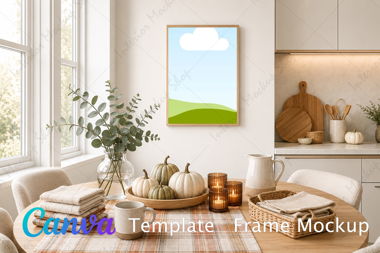 Canva Template | Frame Mockup