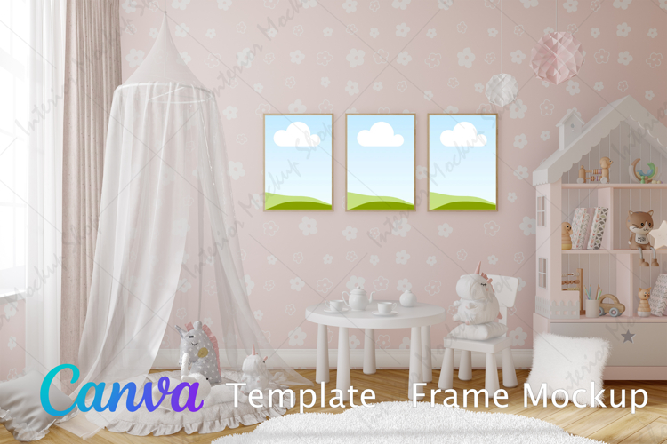 Canva Template | Frame Mockup