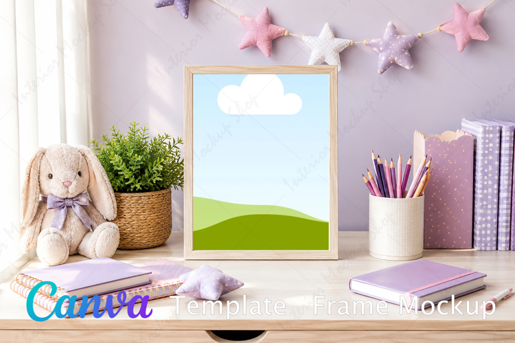 Canva Template | Frame Mockup