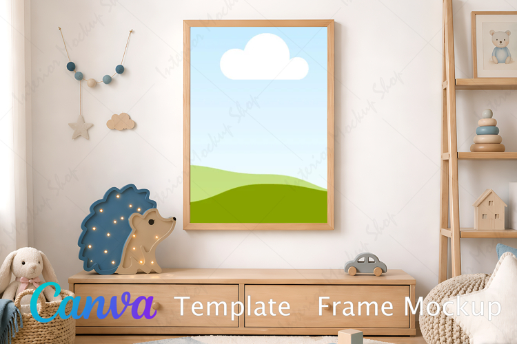 Canva Template | Frame Mockup