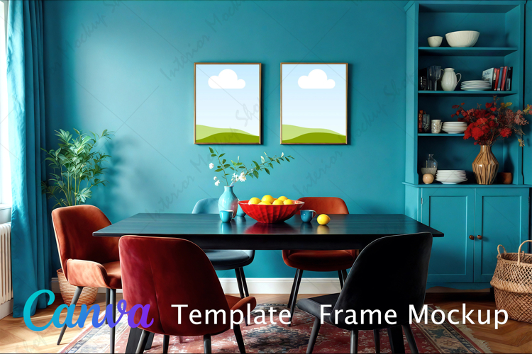 Canva Template | Frame Mockup