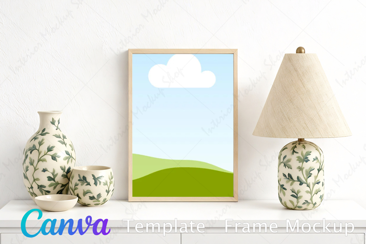 Canva Template | Frame Mockup