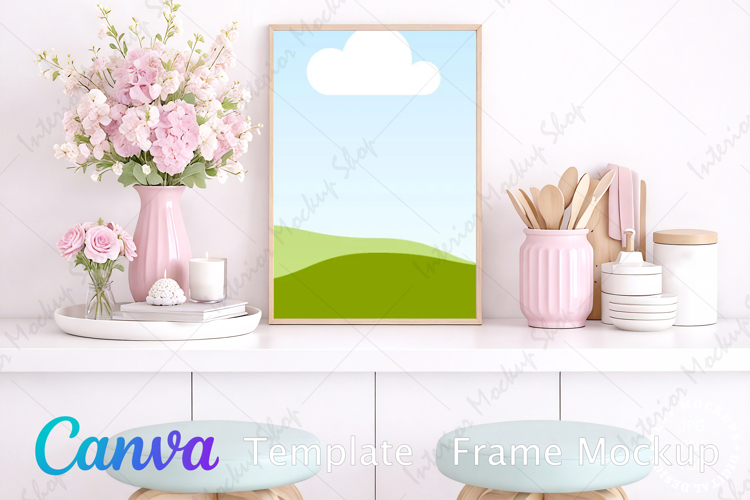 Canva Template | Frame Mockup