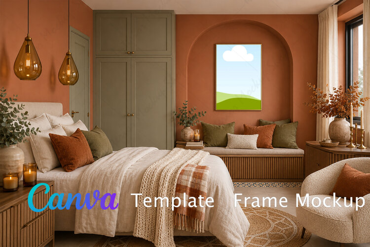 Canva Template | Frame Mockup example image 1