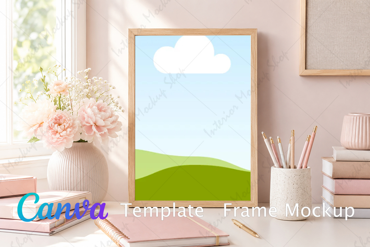 Canva Template | Frame Mockup
