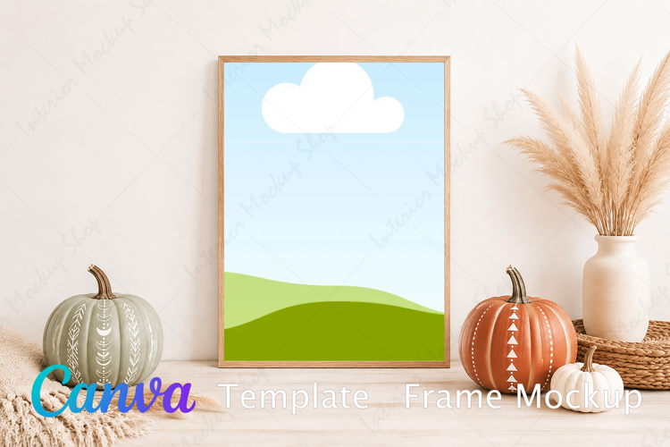 Canva Template | Frame Mockup
