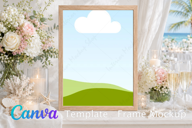 Canva Template | Frame Mockup