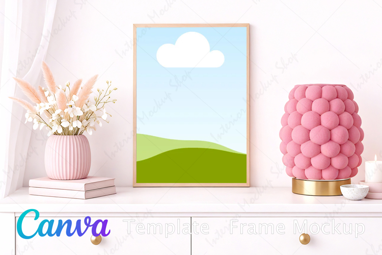 Canva Template | Frame Mockup