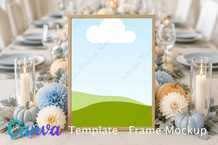 Canva Template | Frame Mockup example image 1