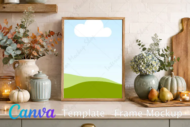 Canva Template | Frame Mockup