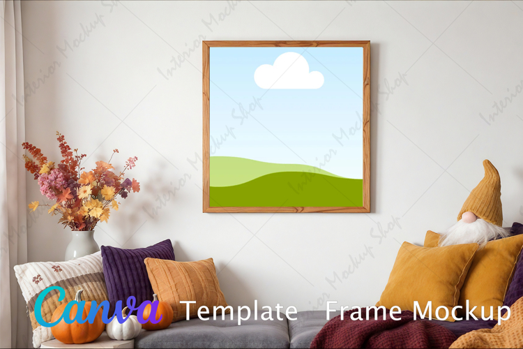 Canva Template | Frame Mockup