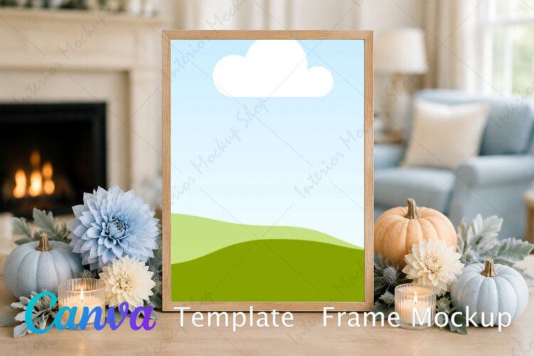 Canva Template | Frame Mockup example image 1