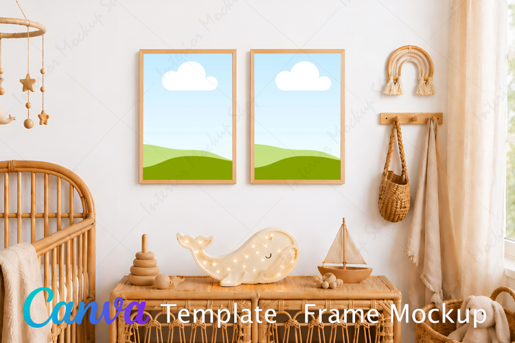 Canva Template | Frame Mockup