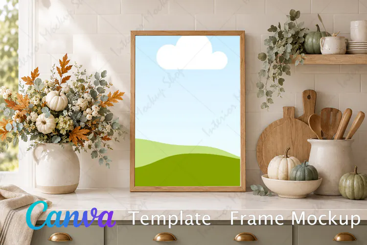 Canva Template | Frame Mockup