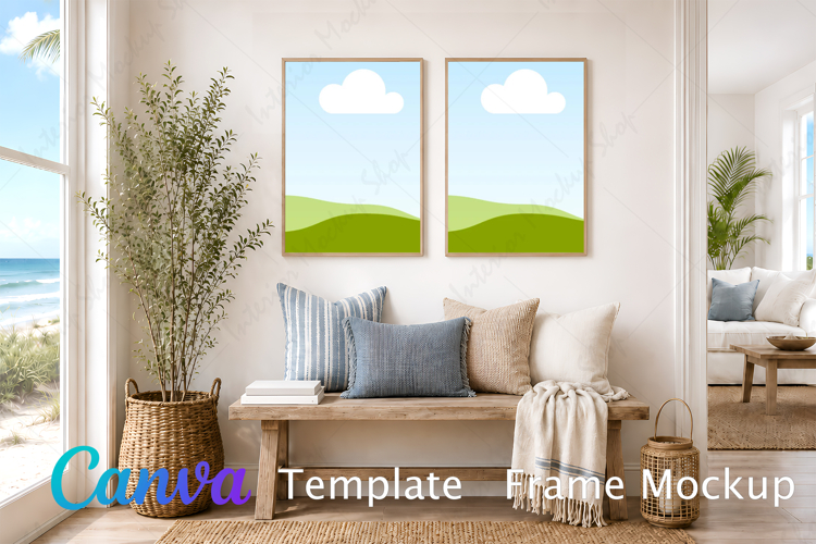 Canva Template | Frame Mockup