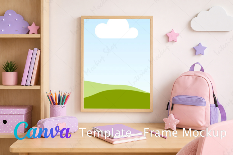 Canva Template | Frame Mockup