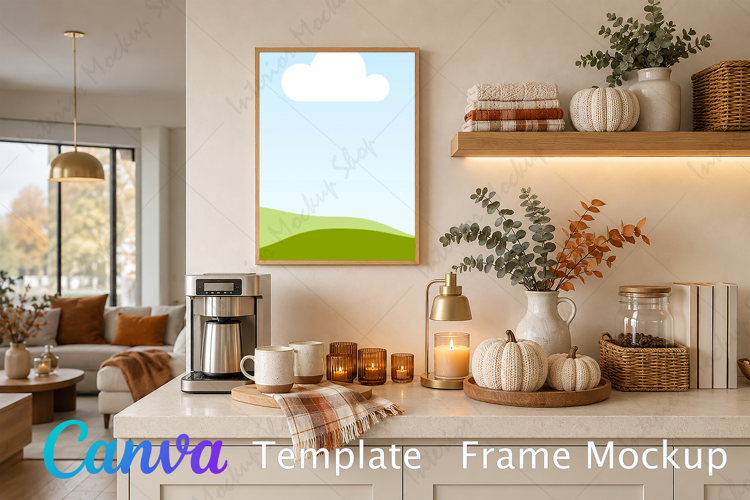 Canva Template | Frame Mockup