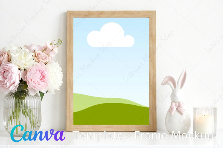 Canva Template | Frame Mockup