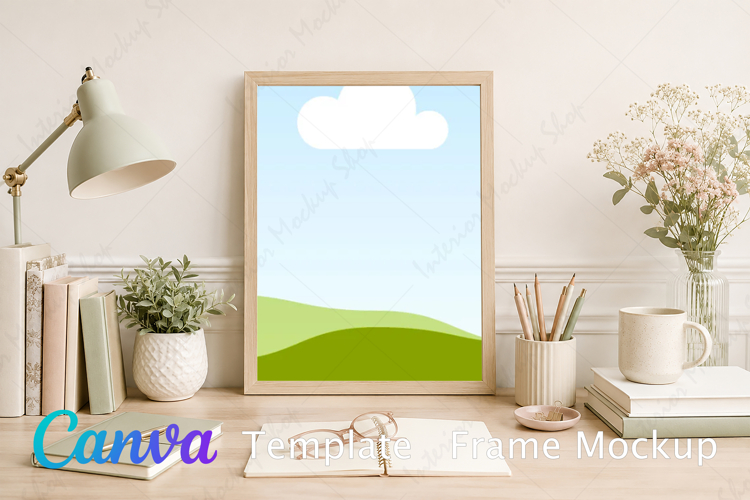 Canva Template | Frame Mockup