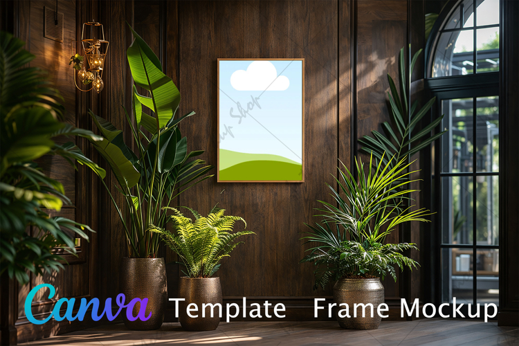 Canva Template | Frame Mockup