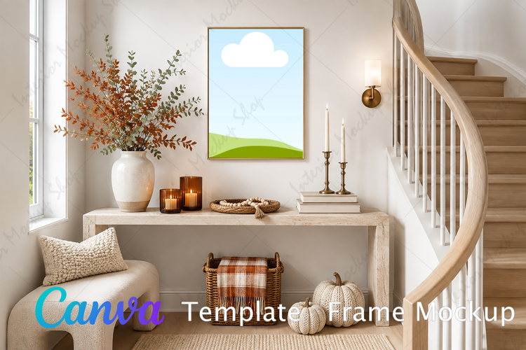 Canva Template | Frame Mockup