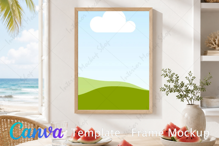 Canva Template | Frame Mockup