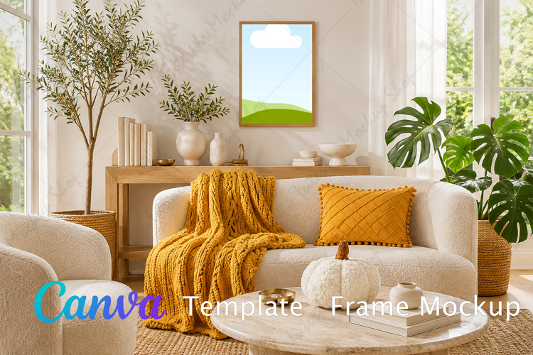 Canva Template | Frame Mockup