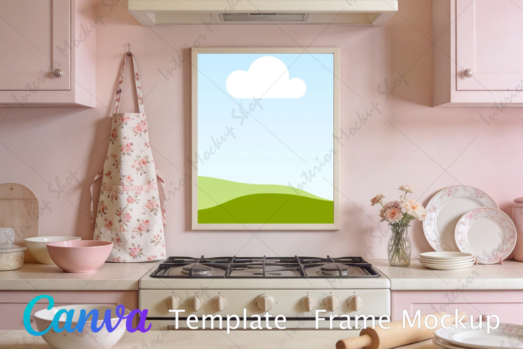 Canva Template | Frame Mockup