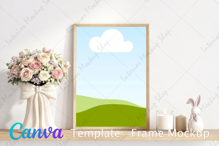 Canva Template | Frame Mockup