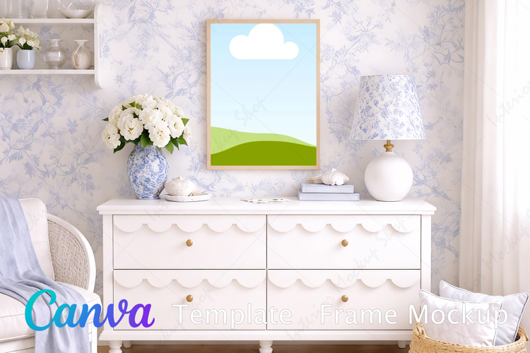 Canva Template | Frame Mockup